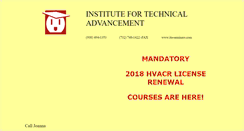 Desktop Screenshot of ita-seminars.com